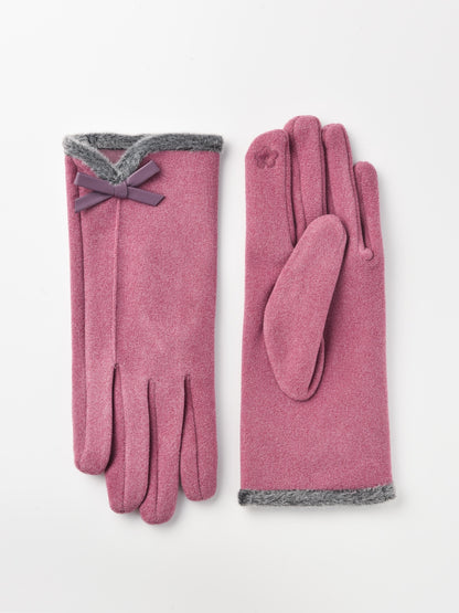 Gloving - Women's Winter Touchscreen Gloves with bow