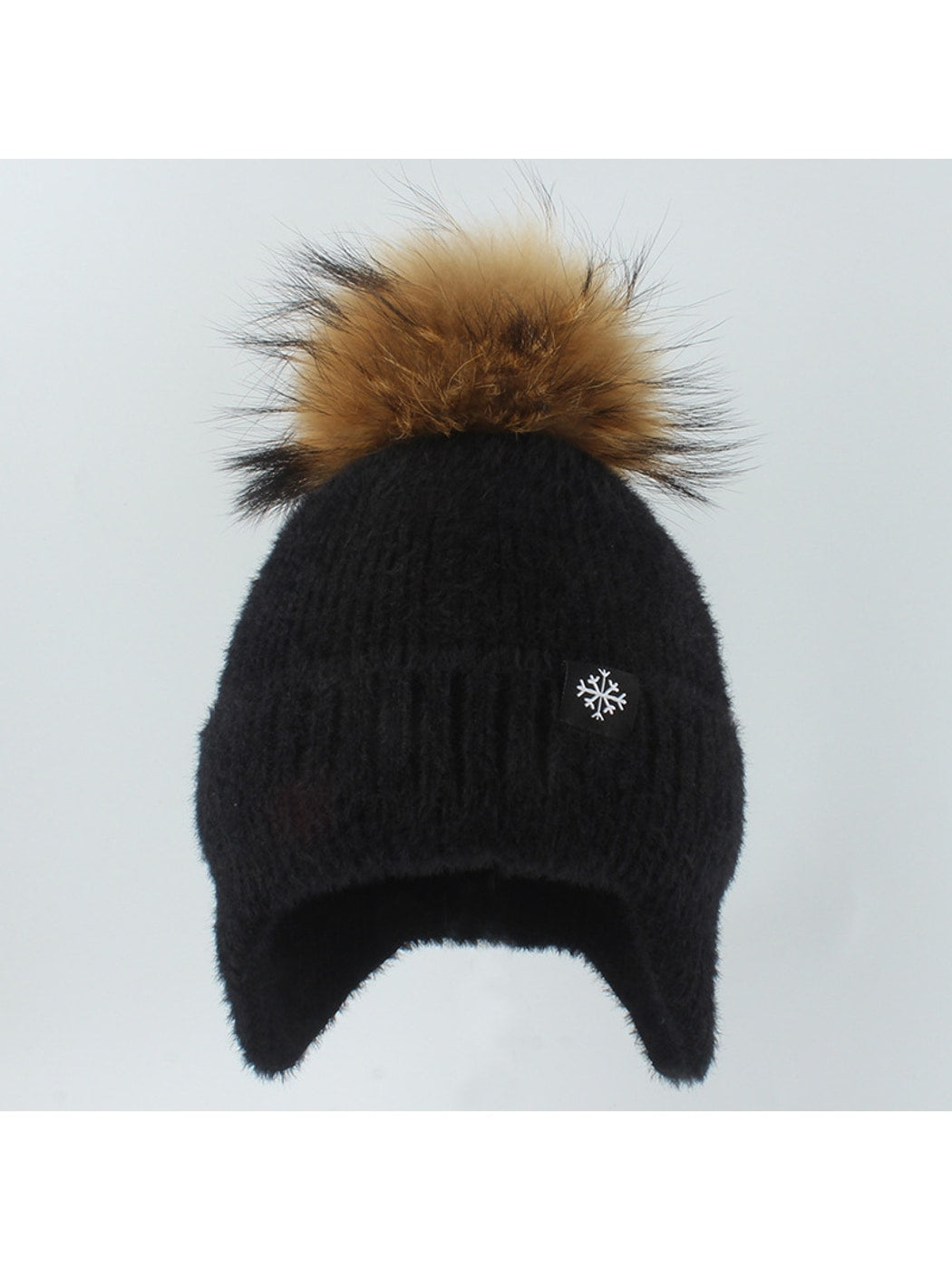 Haila - Simple Brimless Ear Coverage Knit Beanie
