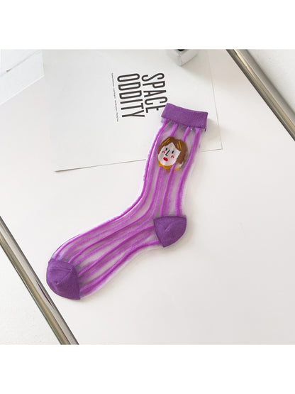 Rufia - Sheer Figure Crew Socks product image 7