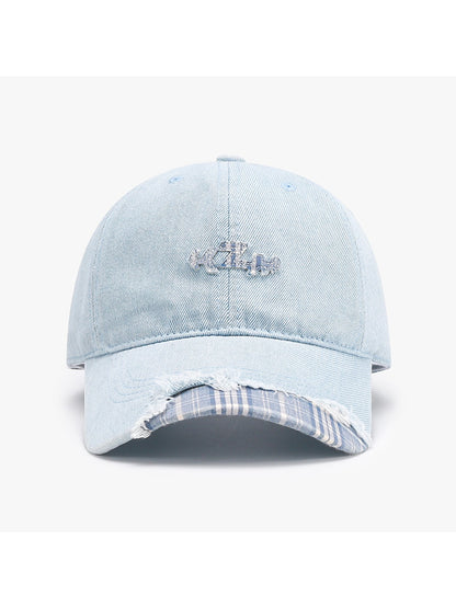 Haila - Adjustable Letter Embroidered Baseball Cap