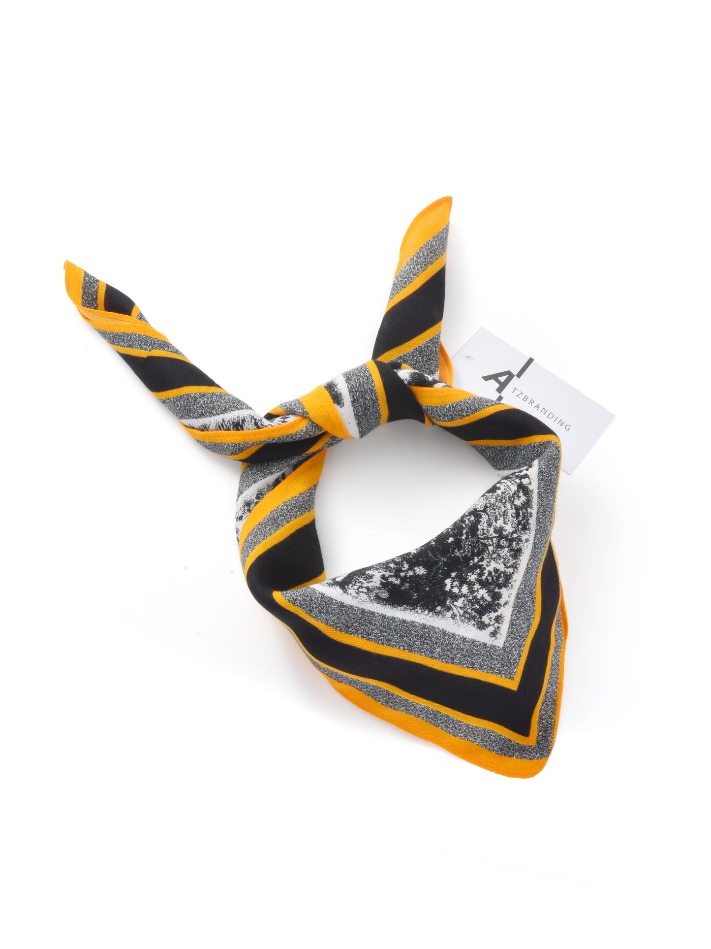 Scarvii - Retro Print Small Square Scarf