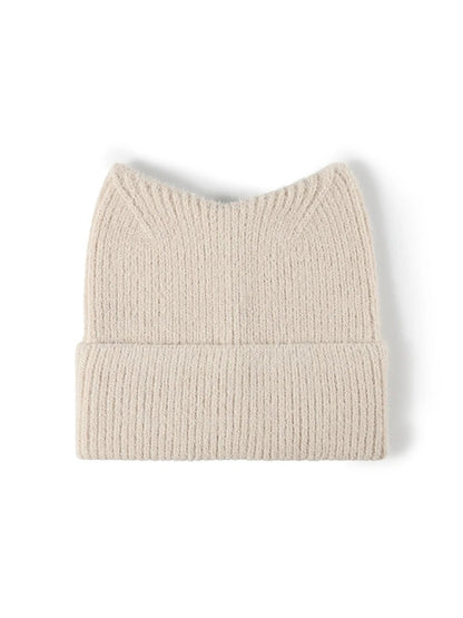 Haila - Peaked Crown Cuffed Knit Beanie