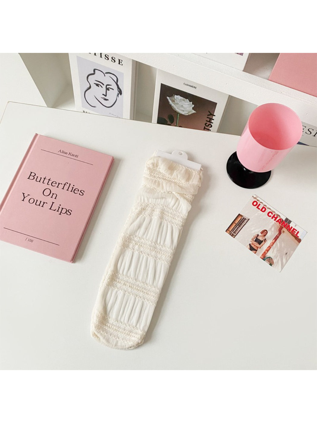 Rufia - Soft Smock Sheer Socks