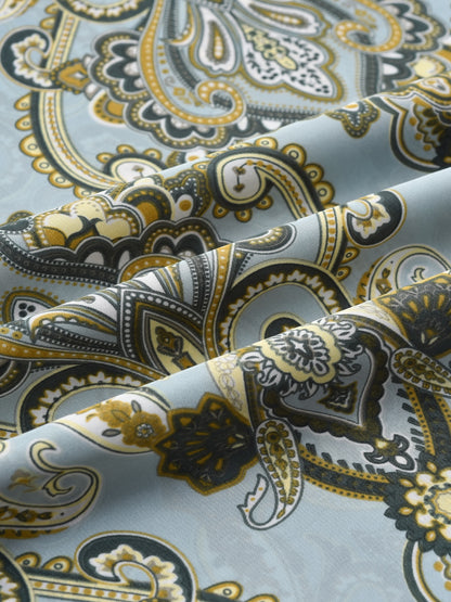 Scarvii – Paisley Print Long Rectangle Scarf