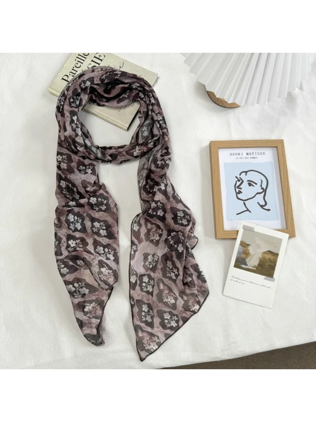 Scarvii - Artistic Pattern Long Scarf