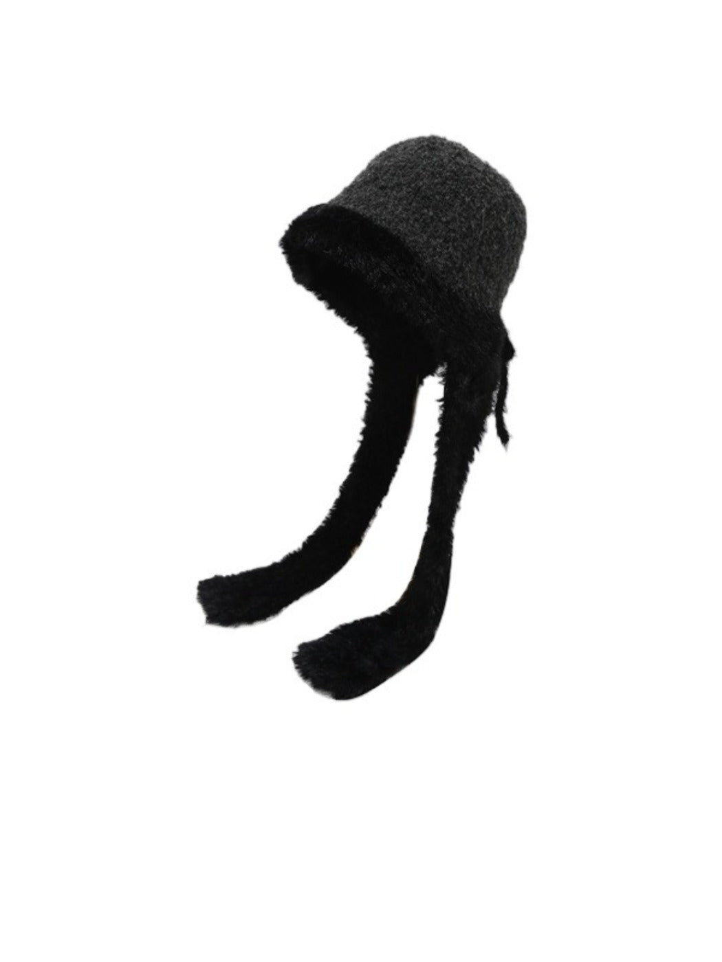 Haila – Fluffy Earflap Winter Knitted Beanie