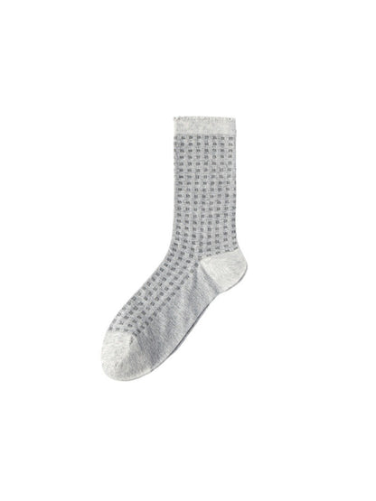 Rufia - Mixed Texture Knit Crew Socks product image 4