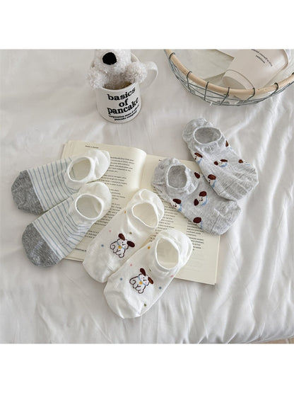 Rufia - Everyday Pattern Mix Women's No Show Socks