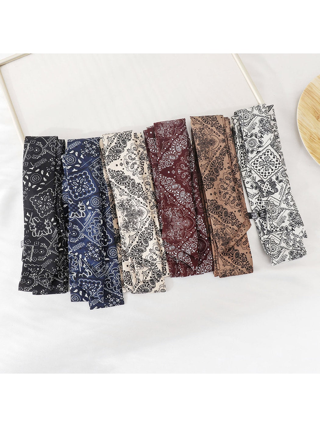 Scarvii - Print Long Narrow Scarf