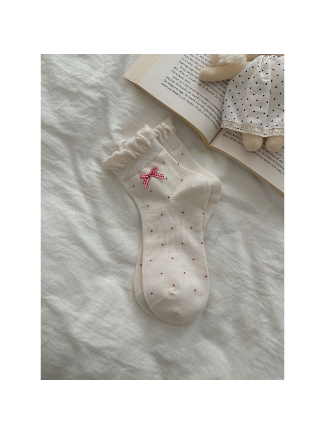 Rufia - Cute Animal Embroidered Crew Socks product image 6