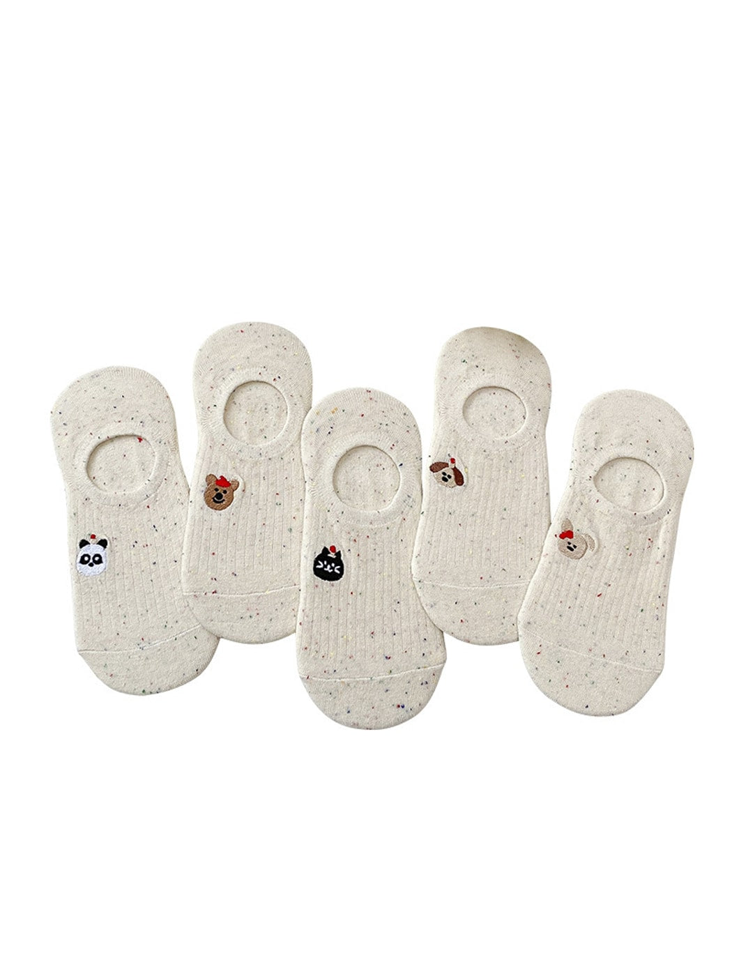Rufia - Playful Animal Casual Low Ankle Socks