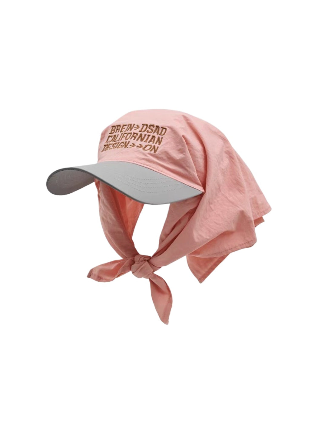 Haila - Contrast Brim Scarf Baseball Cap