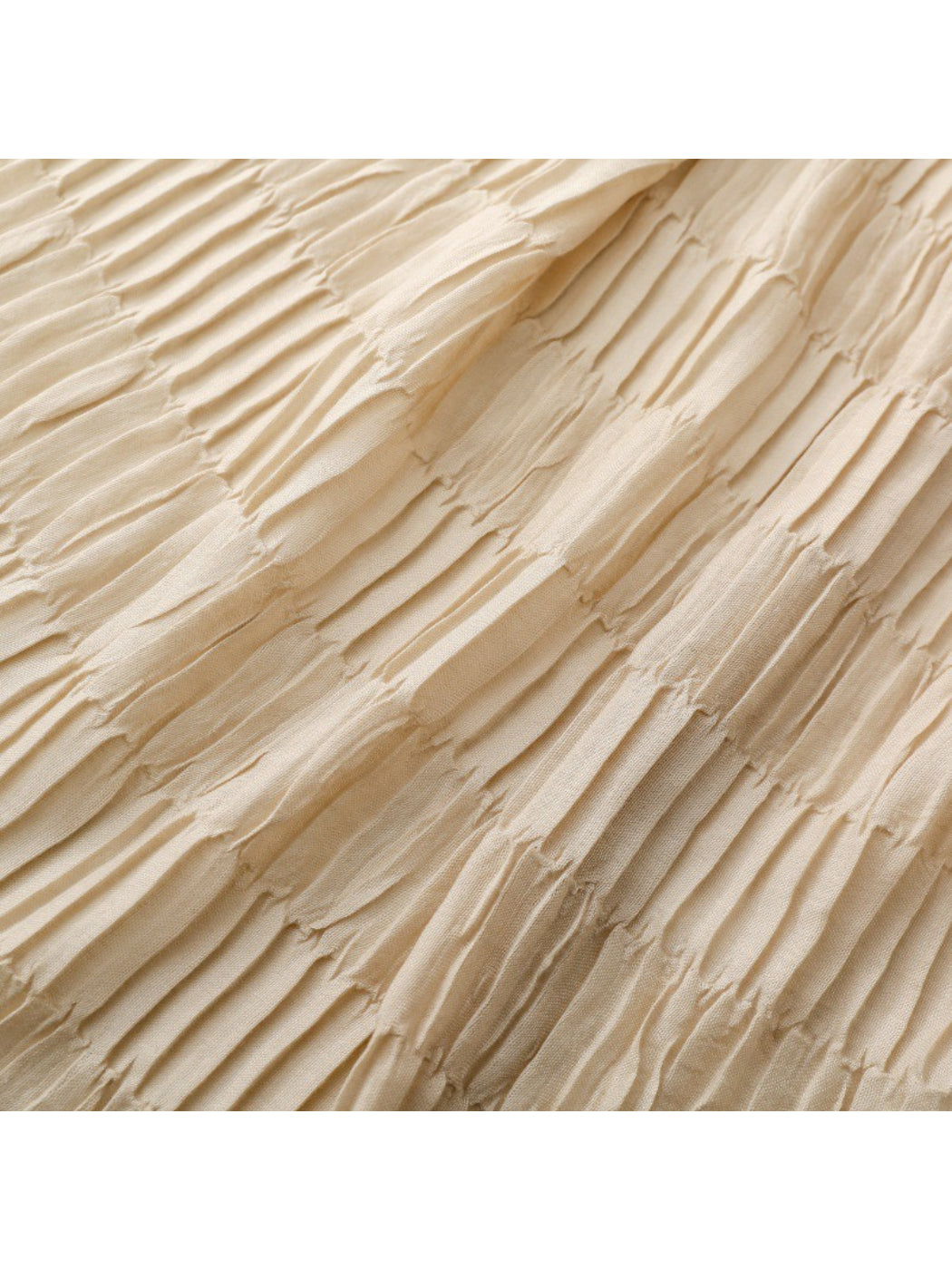 Scarvii - Textured Pleated Finish Long Scarf