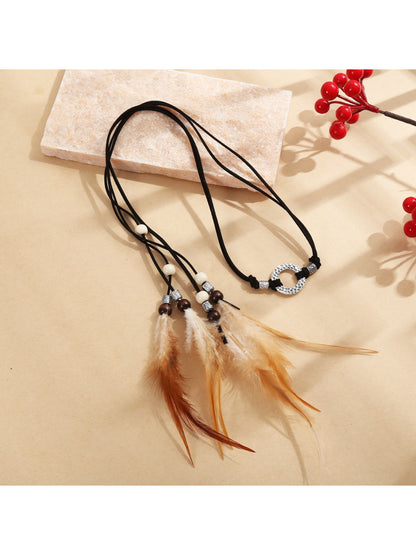 Hairish - Boho Feather Hair Headband