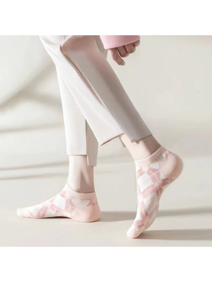 Rufia - Peach Print Low Cut Socks product image 3