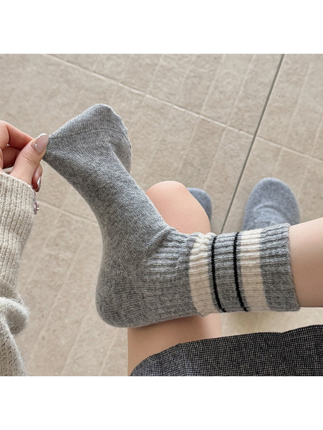 Rufia - Heritage Stripe Crew Socks product image 3