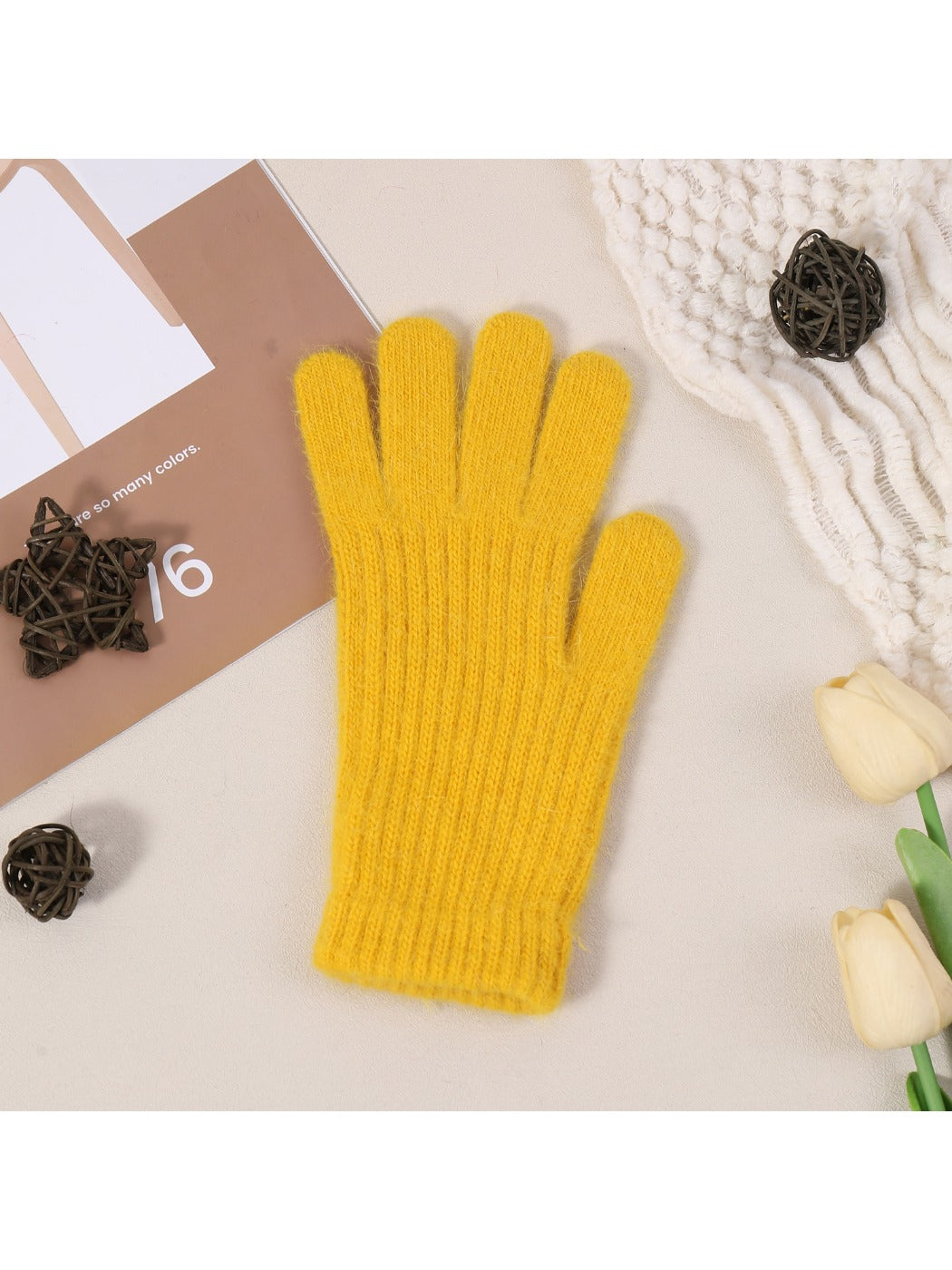 Gloving - Solid Color Touchscreen Winter Gloves