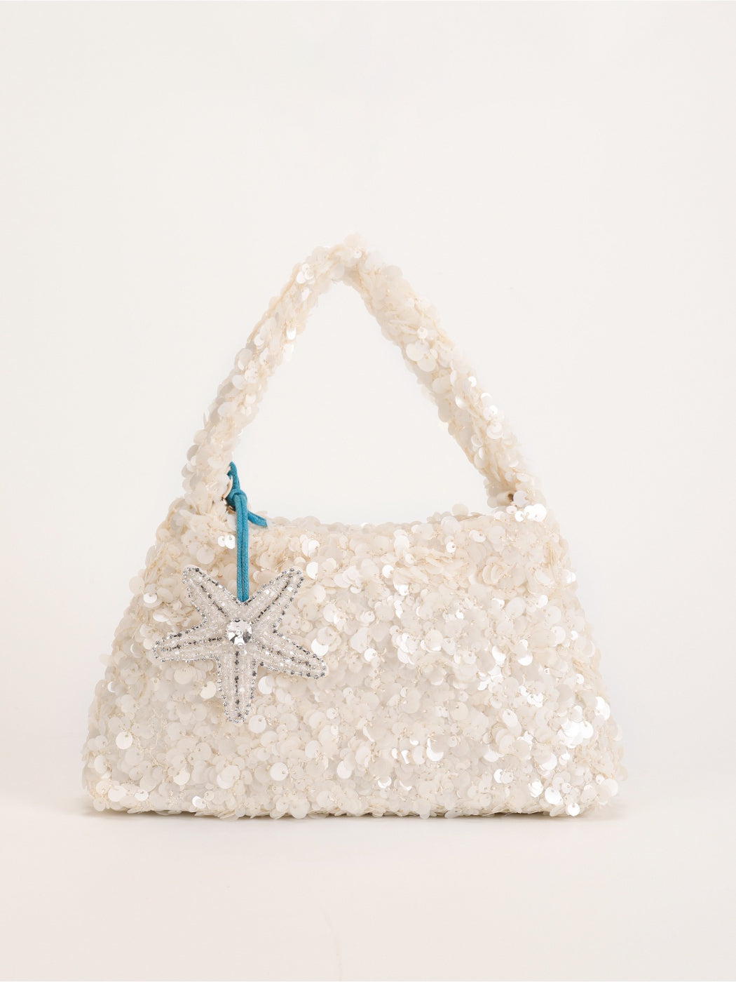 Cosbai handbag open to reveal interior lining and spacious