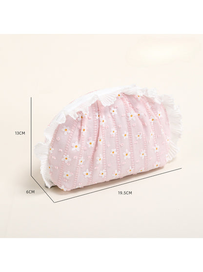 Cosbai - Daisy Ruffle Clutch Pouch detail view 3