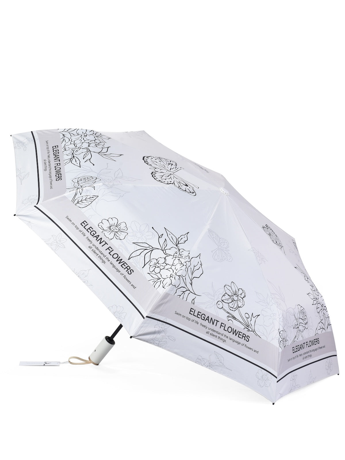 Rano – Elegant Flowers Printed Umbrella