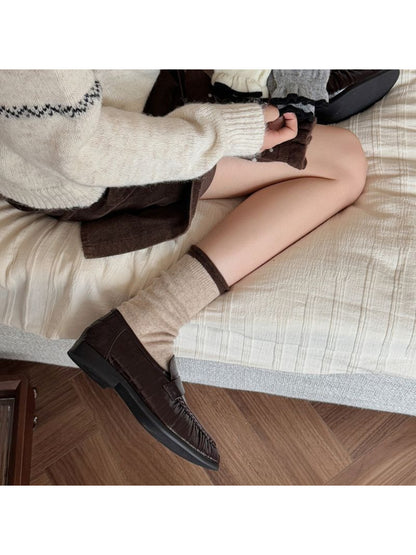 Rufia - Soft Roll-Edge Crew Socks