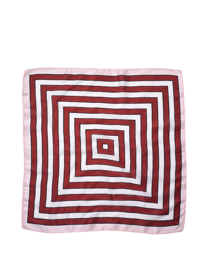 Scarvii - V Stripe Square Scarf
