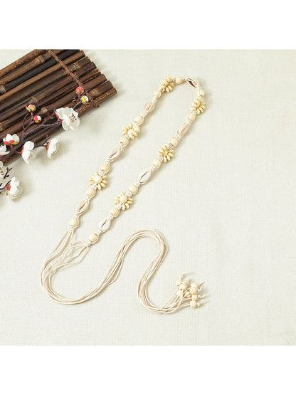 Beco - Bohemian Beaded Woven Dress Waist Belt