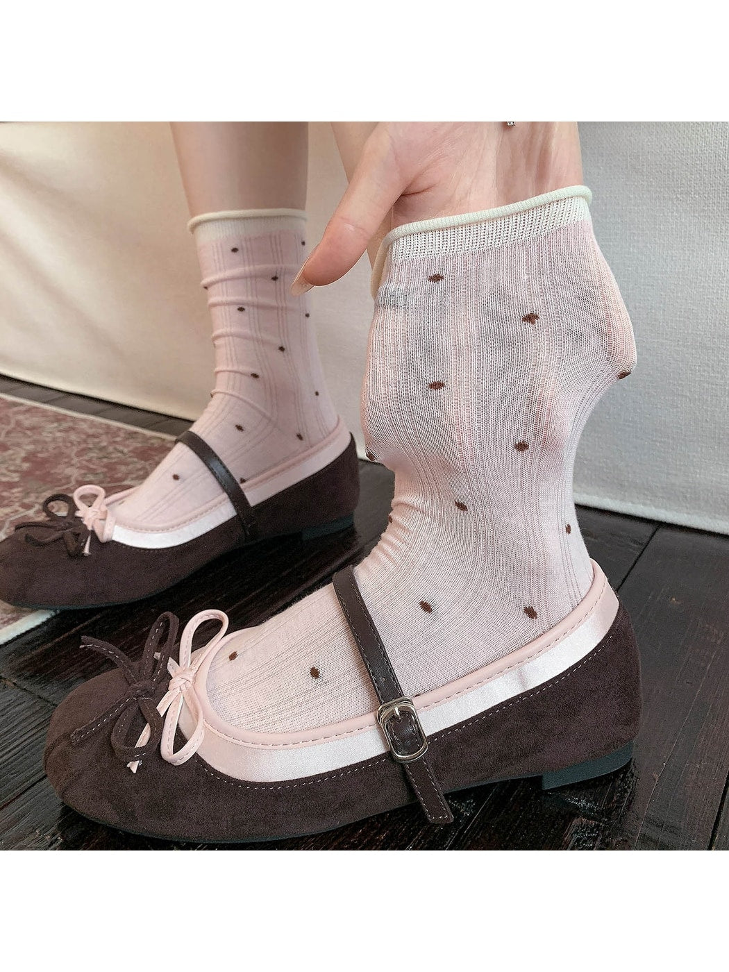 Rufia - Lightweight Polka Dot Socks