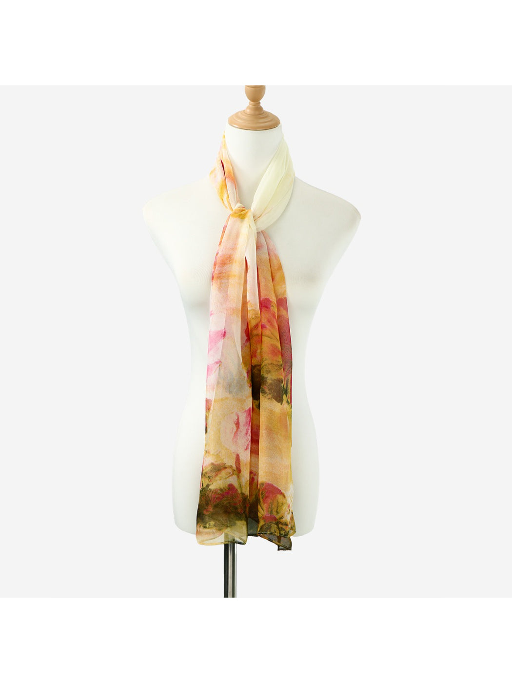 Scarvii - Spring Summer Watercolor Floral Scarf