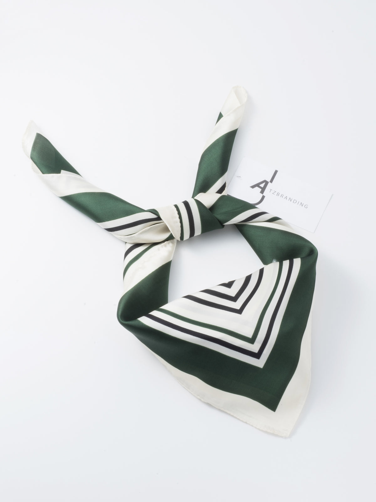 Scarvii - Striped Square Scarf