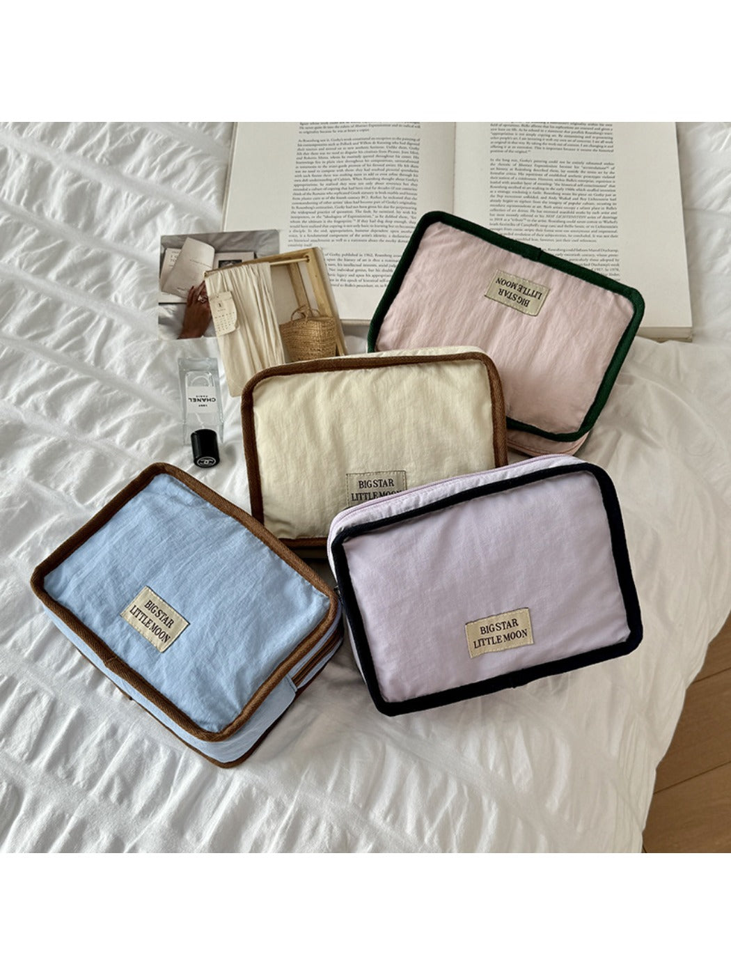 Cosbai – Two-Size Cosmetic Bag Pouch
