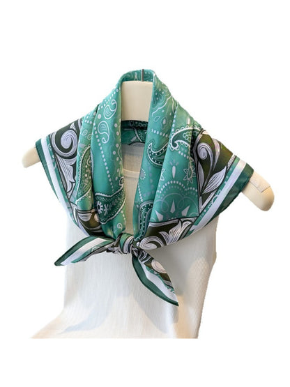 Scarvii - Bold Paisley Border Scarf