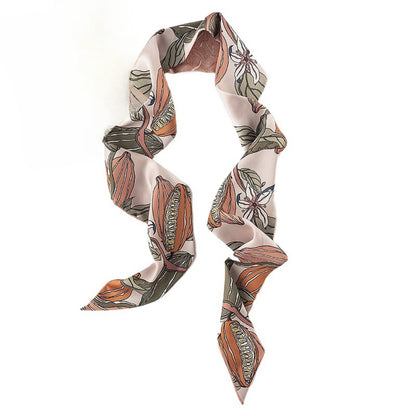 Scarvii - Colorful Print Neck Scarf - British & Classic