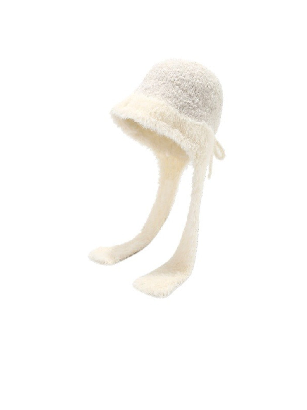 Haila – Fluffy Earflap Winter Knitted Beanie