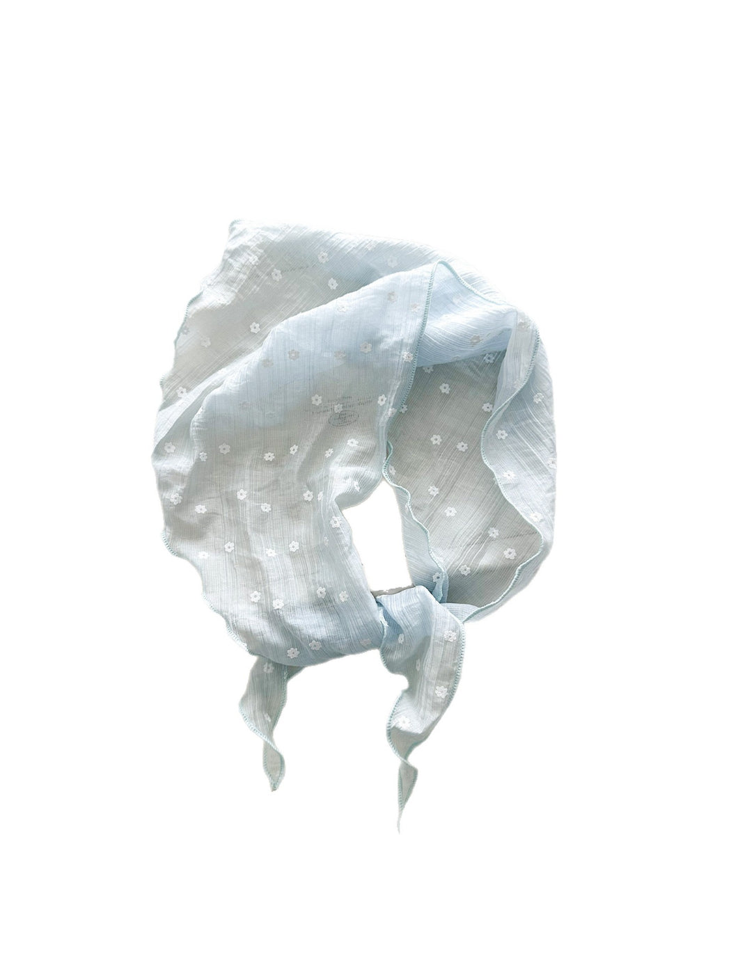 Scarvii - Ditsy Daisy Ruffle Edge Scarf