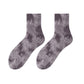 Rufia - Unisex Tie-Dye Mid-Calf Socks - Trendy & Comfort