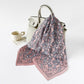 Scarvii - Soft Vintage Paisley Printed Square Scarf