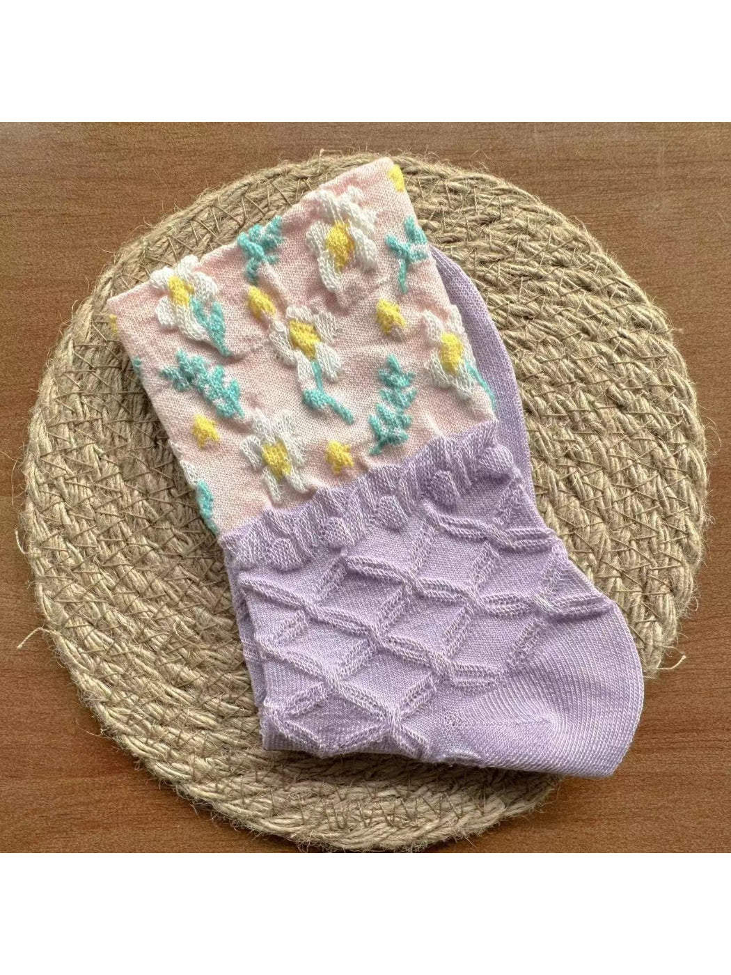 Rufia - Spring Daisy Crew Socks product image 1