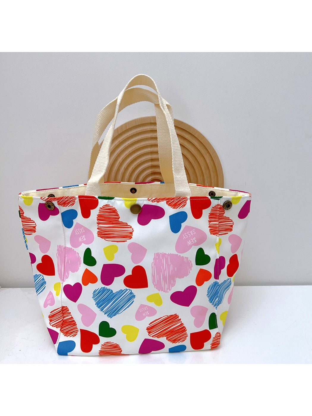 Cosbai Floral Lunch Tote Bag – Everyday Carry for Work & School