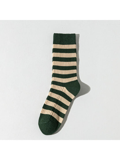 Rufia - Cozy Ribbed Stripe Crew Socks product image 9