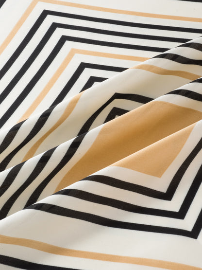 Scarvii - Striped Square Scarf