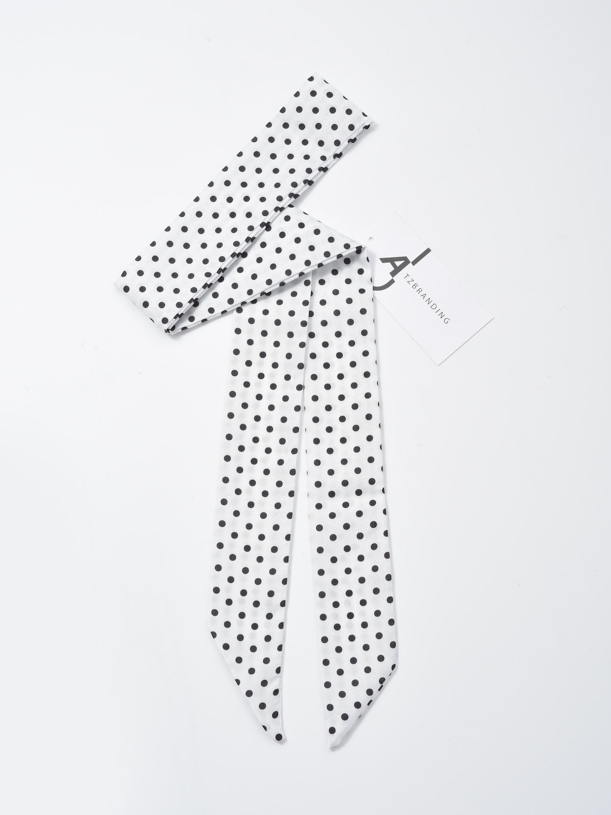 Scarvii - Polka Dot Skinny Scarf