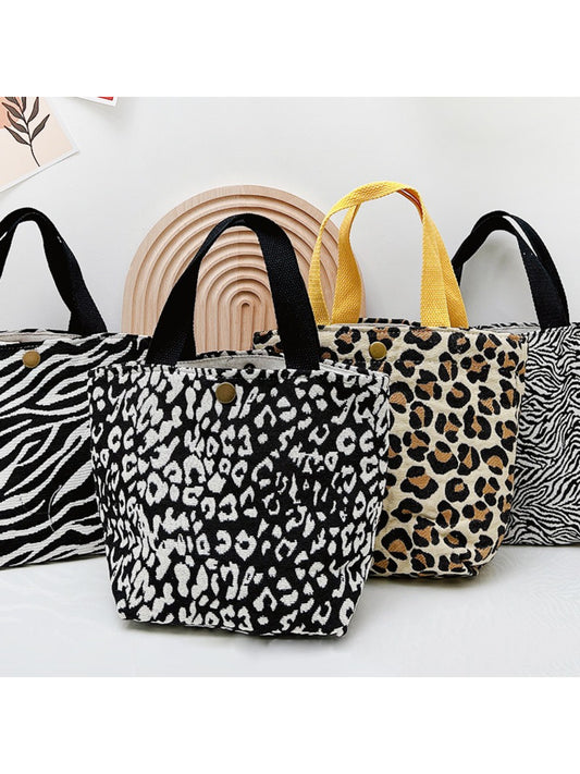 Cosbai - Animal Print Mini Tote Bag