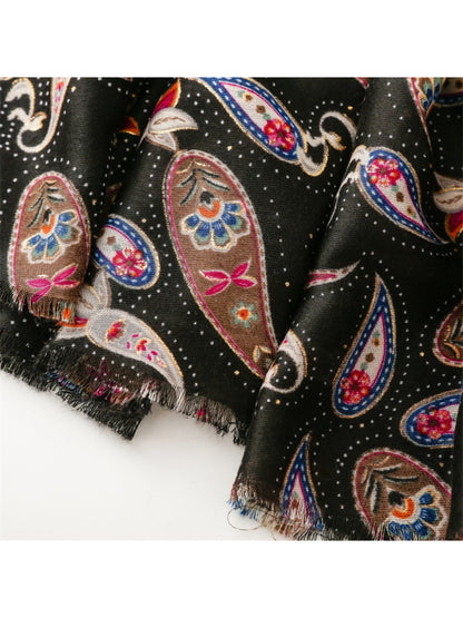 Scarvii - Vintage Paisley Pattern Scarf