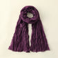 Scarvii - Solid Color Lightweight Ruched Scarf