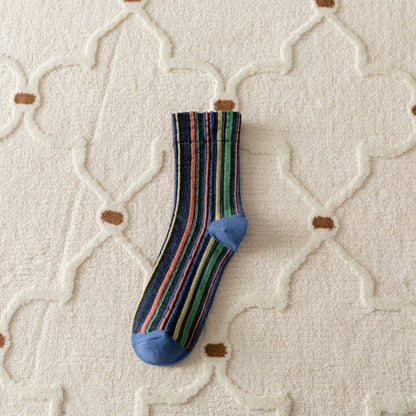 Rufia - Bohemian Vertical Striped Socks