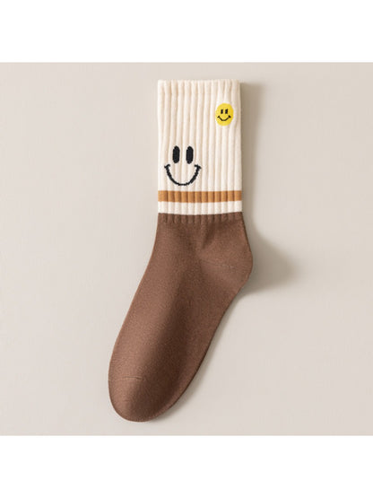Rufia - Playful Smiley Face Everyday Crew Socks product image 8
