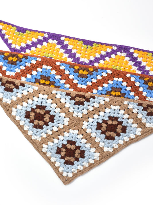 Scarvii - Crochet Square Hairband