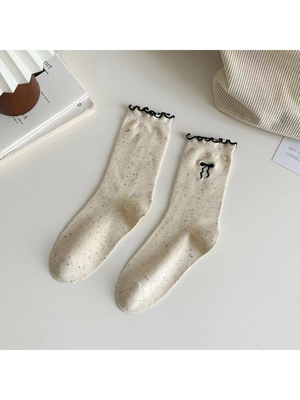Rufia - Ribbon Bow Crew Socks product image 3