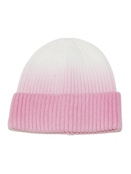 Haila Ombre Ribbed Knit Beanie